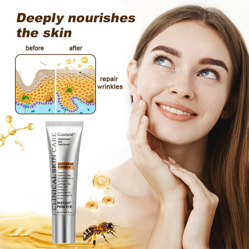 Official Store | Coolord® Instant FirmXBOTOX Easy Wear Temporary Eye Tightener with Collagen, Bee venom & Matrixyl 3000, Free brush🔥