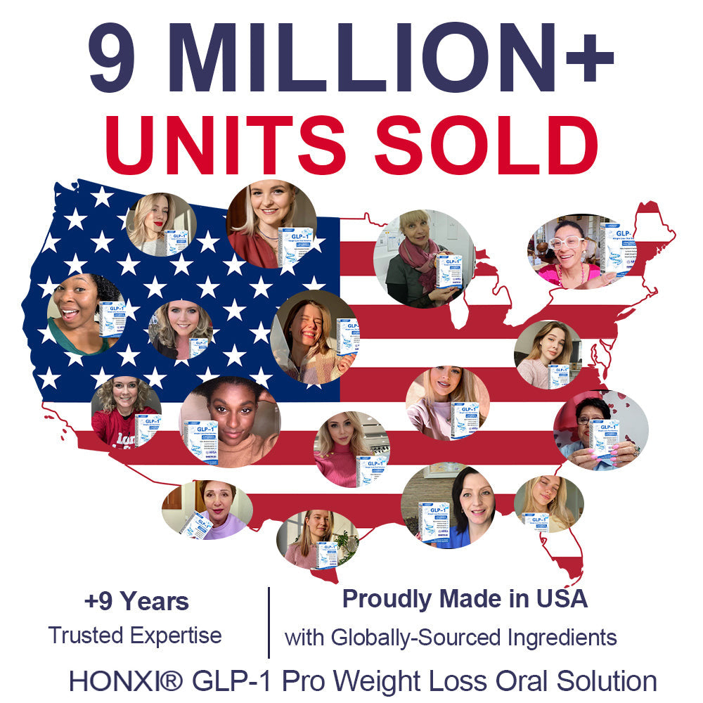 HONXI® GLP-1 Pro Weight Loss Oral Solution ✅One dose a day — see results in 7 days👩⚕️Suitable for obesity, cardiovascular diseases, diabetes, sleep apnea, high cholesterol and blood lipids, joint problems, and various other conditions🚀