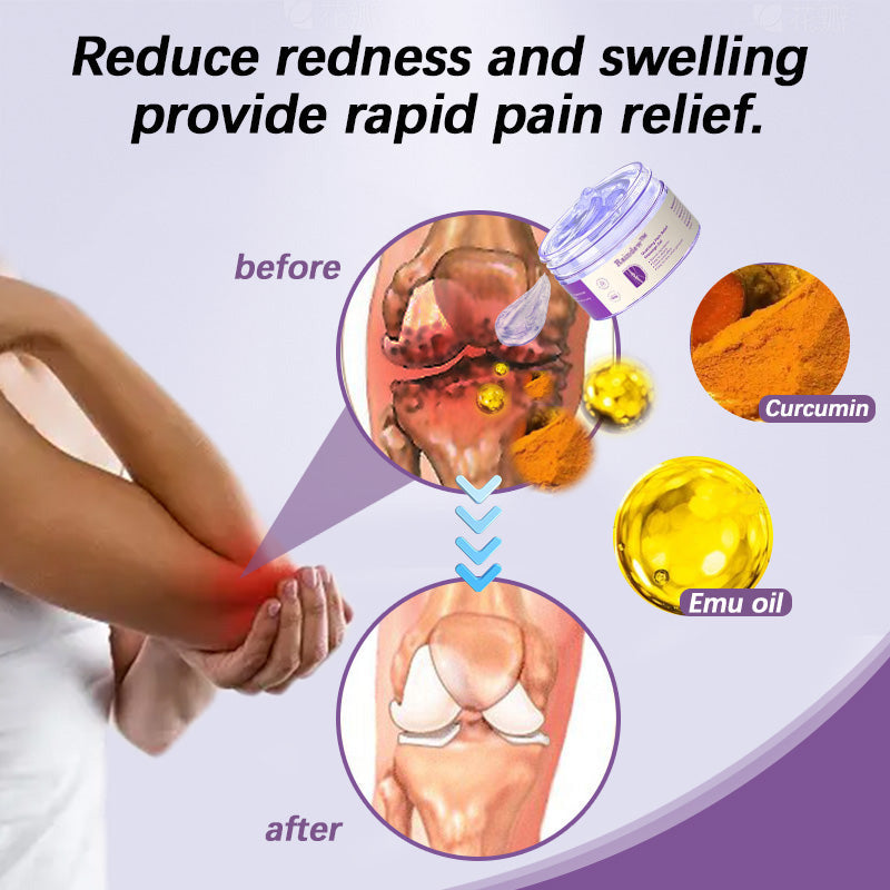 Raindew™ Turmeric & Emu Oil Arthritis Soothing Pain Relief Massage Gel👨⚕️American Orthopaedics (AAOS) Approved