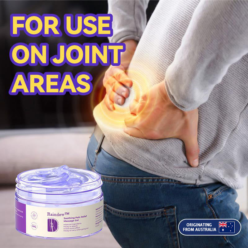 Raindew™ Turmeric & Emu Oil Arthritis Soothing Pain Relief Massage Gel👨⚕️American Orthopaedics (AAOS) Approved