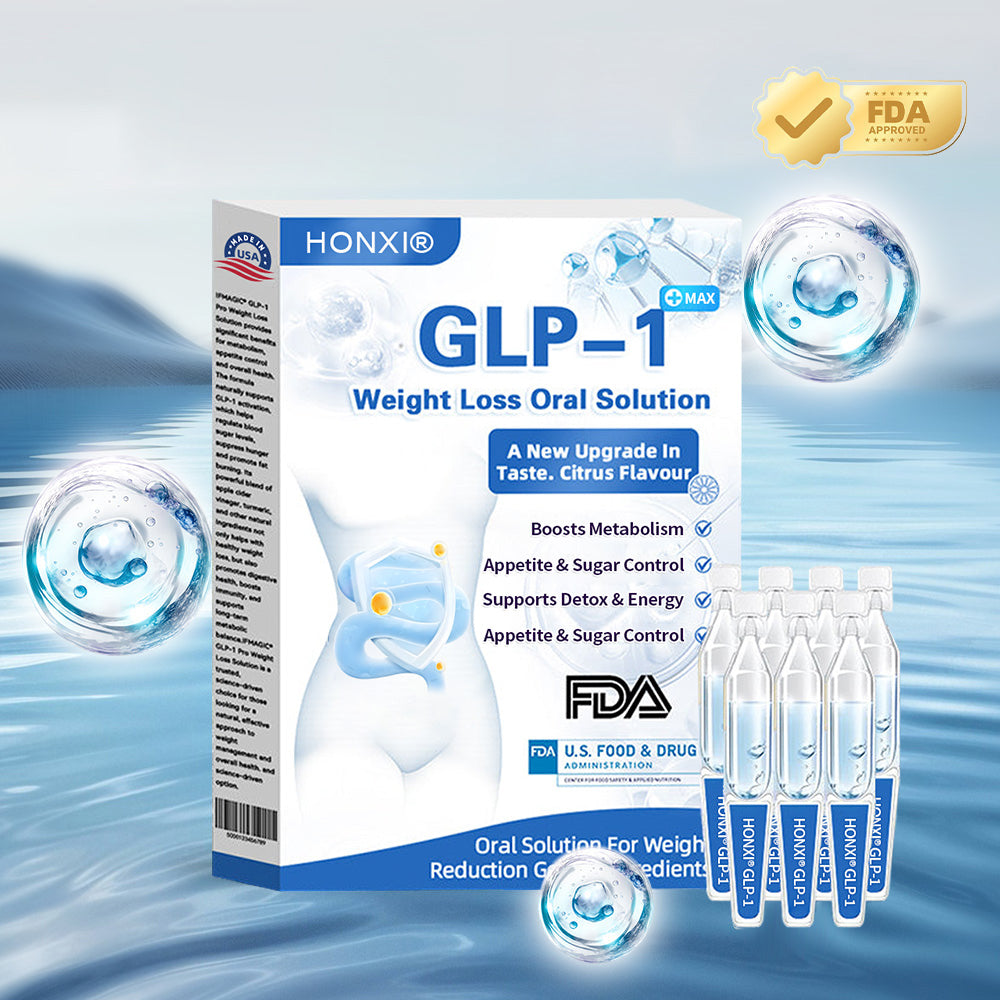 HONXI® GLP-1 Pro Weight Loss Oral Solution ✅One dose a day — see results in 7 days👩⚕️Suitable for obesity, cardiovascular diseases, diabetes, sleep apnea, high cholesterol and blood lipids, joint problems, and various other conditions🚀
