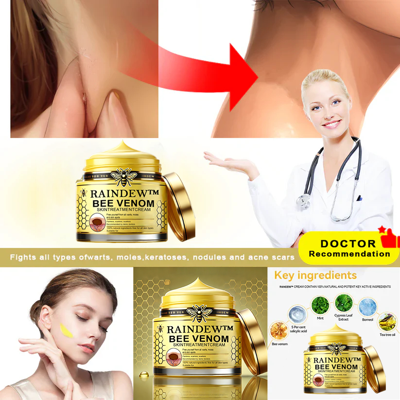 [Winter-Skincare] Raindew™ Bee Venom Skin Treatment Cream（AAD RECOMMENDED FROM US）