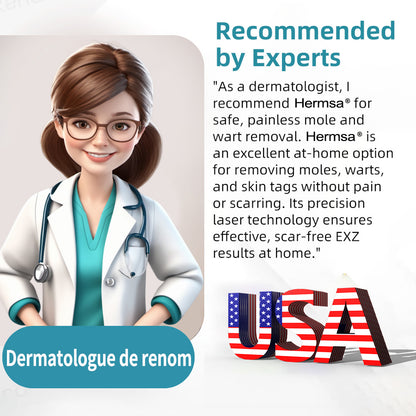 Hermsa® High-End Non-Invasive Laser Mole & Wart Removal Pen
